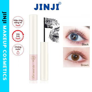 Mascara Siêu Mảnh Tơi Mi Lameila Skinny Microcara Vỏ Hồng Màu Đen JINJI