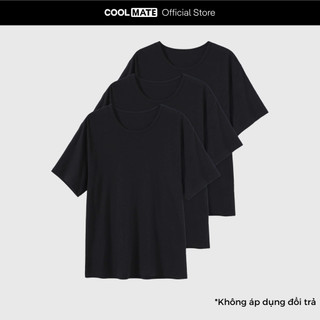 Pack 3 Áo thun 100% Cotton Coolmate basics tiện lợi tiết kiệm Coolmate 