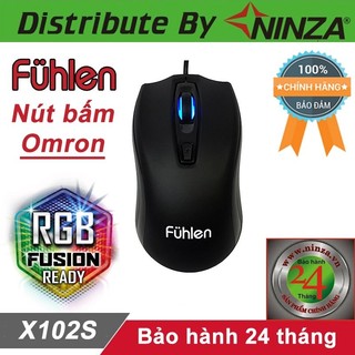 Chuột Gaming Fuhlen X102S G102S L102- Hàng Chính Hãng Ninza BH 2 Năm