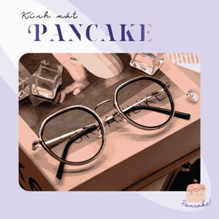 Gọng kính cận tròn đa giác kim loại 2030 thời trang – Kính mắt PanCake