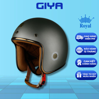 Mũ bảo hiểm Royal M20C Xám chuột