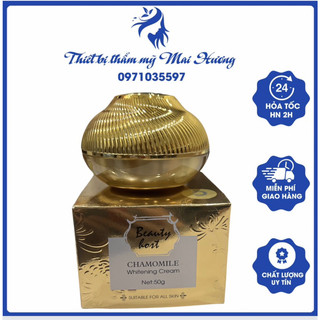 Kem tái tạo da Chamomile - kem thảo mộc Pháp giúp da trắng hồng, mờ thâm nám, se khít lỗ chân lông