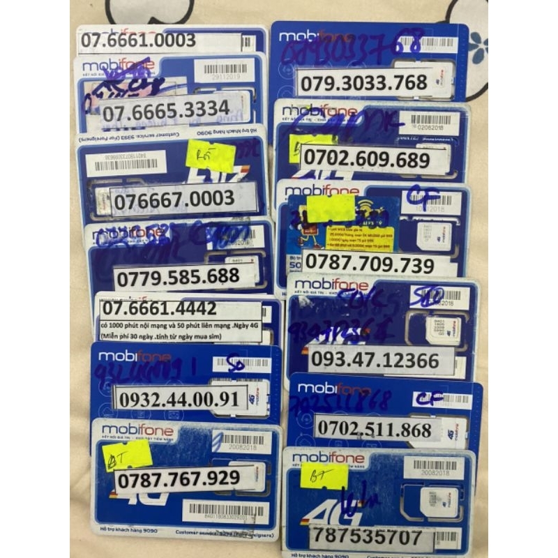 SIM MOBI TRẢ TRƯỚC GIÁ RẺ