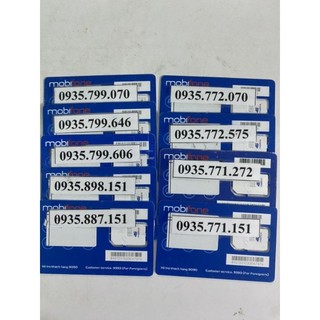 Sim mobi trả trước 0935/0905