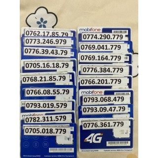Thanh lý list sim mobi trả trước giá rẻ