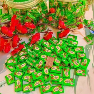 Kẹo socola choco cube hộp 100 viên, túi 50 thanh đồ ăn vặt inco