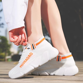 Giày thể thao Niubadao đế cao su non VAF, giày shuffle dance, dân vũ, chạy bộ, aerobic Mã A34