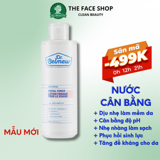 Nước hoa hồng cho da yếu nhạy cảm The Face Shop Dr Belmeur Daily Repair Facial Toner 200ml dưỡng ẩm phục hồi