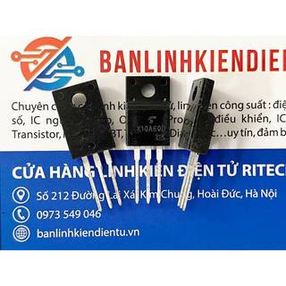 K10a60d tk10a60d 10a60 n-mosfet công suất 10a 600v to-220f