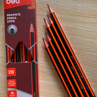 3 CÂY Bút chì 2B Deli 37013 / 37015