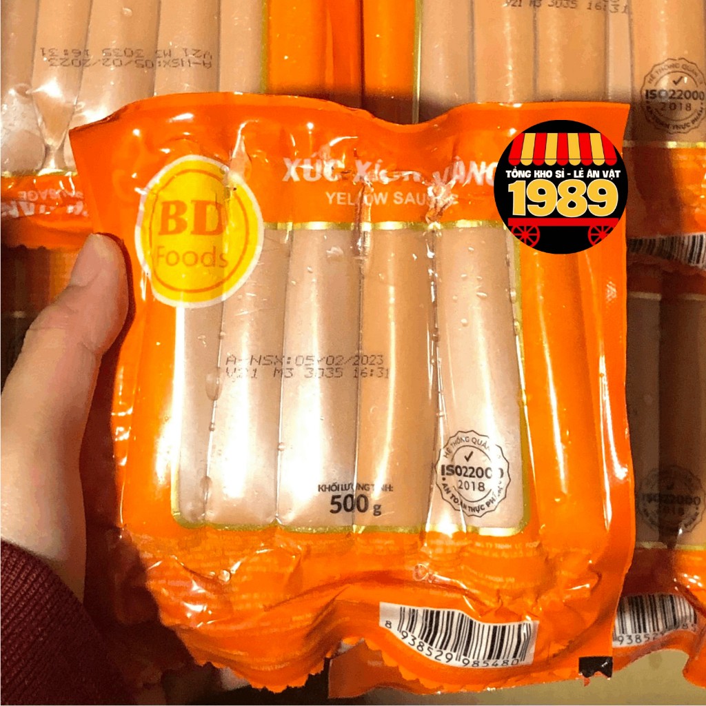Xúc Xích Mini Vàng 500g