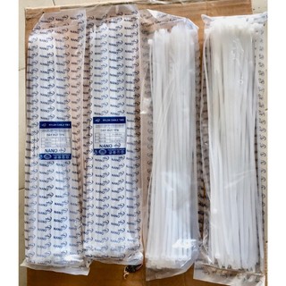 (GIÁ SỈ) COMBO50 Bịch Dây rút nhựa các cỡ 10cm, 15cm, 20cm, 25cm, 30cm,(78sợi/bịch).