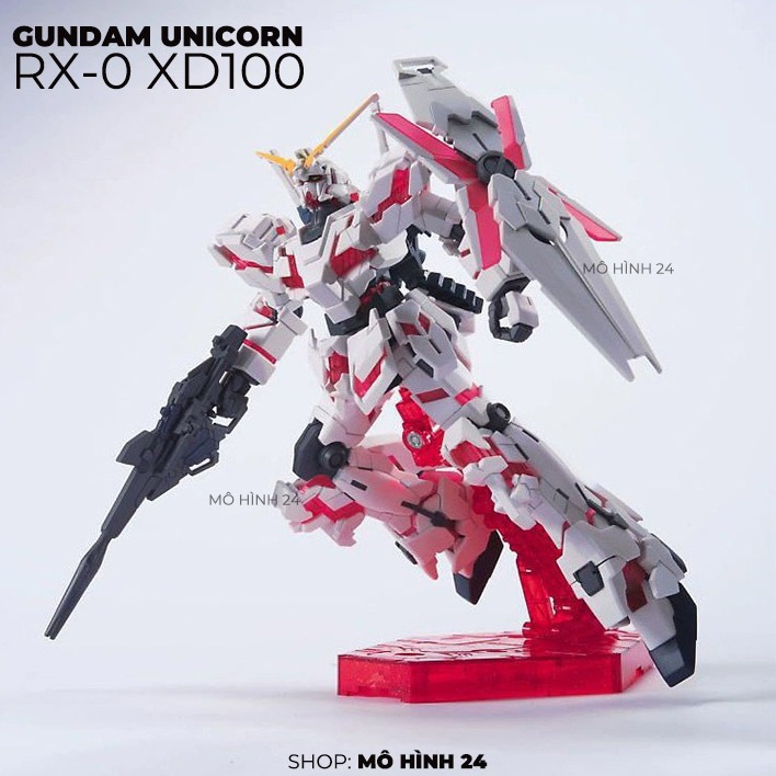 Mô hình đồ chơi Gundam Unicorn RX-0 XD100 HG tỉ lệ 1/144 1:144 robot nhựa lắp ráp daban giá rẻ hà nội GUNPLA gumdam