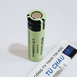 Pin 18650 panasonic ncr18650a 3.7v - 4.2v 6800mah / pin đầu bằng