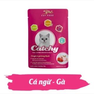 Pate cho mèo Catchy 5plus 70g