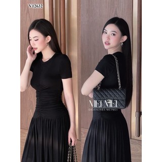 Đầm thiết kế maxi nhúng eo dáng dài ôm body sang chảnh dự tiệc sang trọng , mang phong cách thời thượng, phù hợp nhiều d