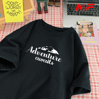 Áo Thun Unisex Tay Lỡ Chất Cotton Form Rộng ADVENTURE UNI-030 - Áo Thun Nữ - Áo Thun Nam - NLF Unisex Fashion