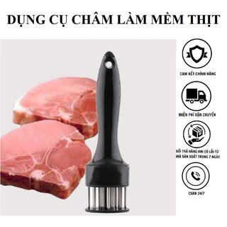 Dụng cụ châm bì, xăm bì, xâm bì, cây châm thịt, xâm thịt, xăm thịt, làm mềm thịt, làm heo quay da giòn