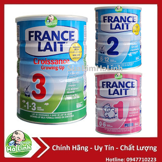 Sữa France Lait 900g đủ số 1, 2, 3 ( Date 09/2025 )