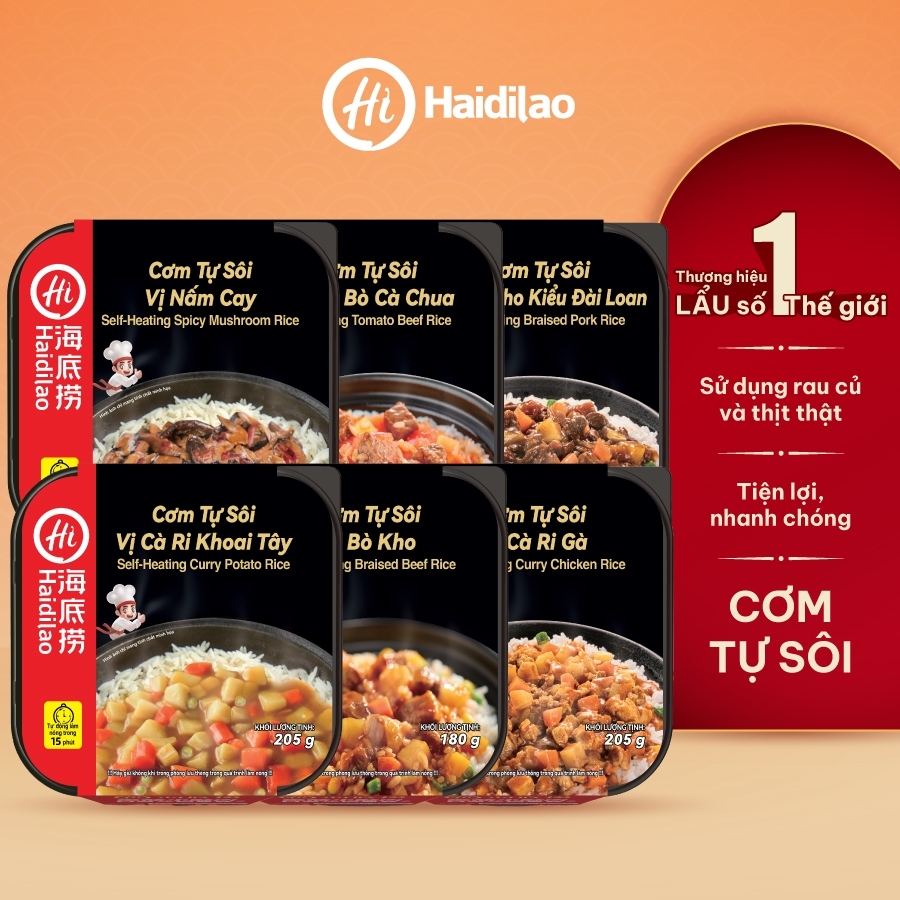 Lẩu - Cơm tự sôi HAIDILAO phiên bản Việt Nam