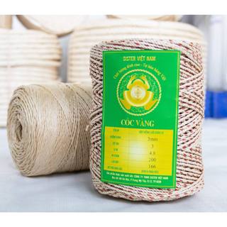 Dây Bô, Dây thừng PP, dây thả diều 3ly (3mm) cuộn 200m công nghệ mới, siêu bền. phù hợp thả diều sao 2-3 mét