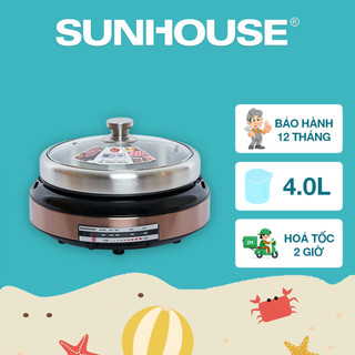 Lẩu điện SUNHOUSE SHD4526 - Bảo hành 12 tháng