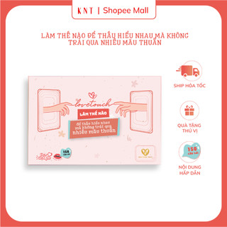 Bộ Bài Tình Yêu Game Card Lovetouch - Love card game, board games, bài cho cặp đôi, bài thấu hiểu