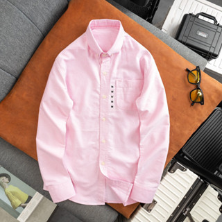 Sơ mi hồng tay dài cho nam (có kèm nhiều màu)