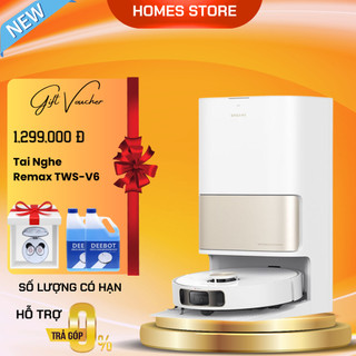 Robot hút bụi lau nhà dreame l10s pro ultra heat - bản quốc tế - lực hút 7.000 pa tự giặt giẻ lau, sấy khô