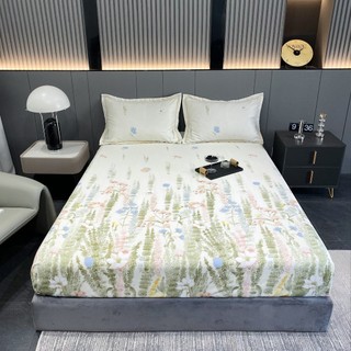 Bộ ga gối lụa thái EmmiBedding mềm mịn, thoáng mát nhiều mẫu lựa chọn