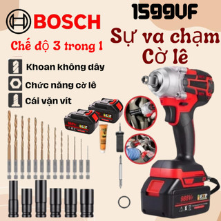 Cờ lê tác động 6 kích cỡ Cờ lê tác động điện không dây Tua vít không dây