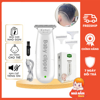❤️ tông đơ cắt tóc cho bé chính hãng kemei km-1319, km-666, an toàn, dùng êm và bền