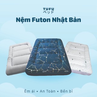 [Hoả Tốc] Nệm Topper Xuất Nhật - Kích thước 1m/1m2/1m4/1m6/1m8 - Trải giường, trải sàn tiện lợi