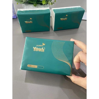 Khăn khô 🔥 youli 🔥 cao cấp gói 110 tờ giấy 3 lớp