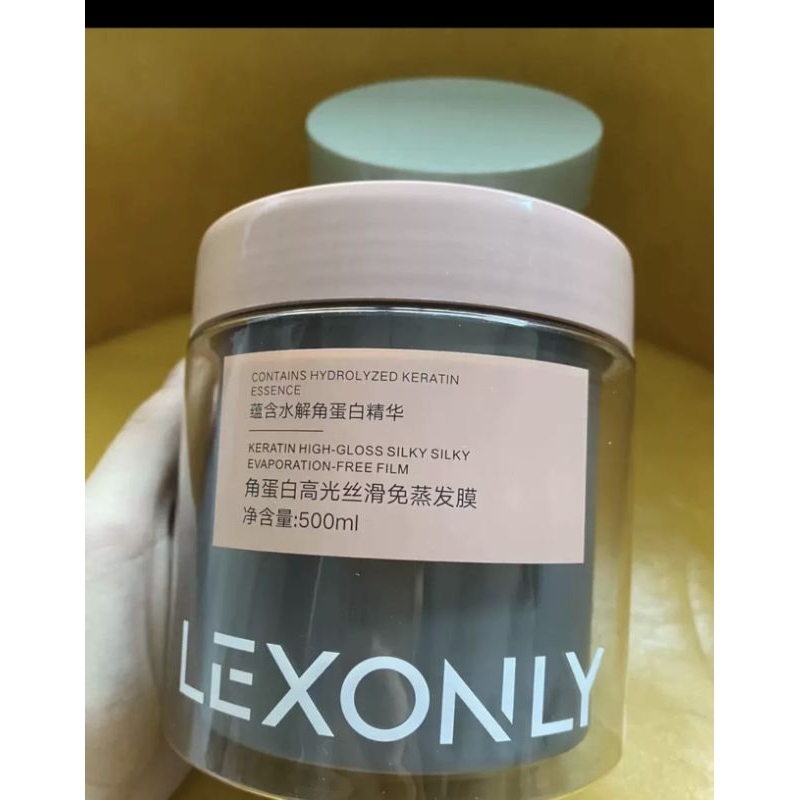 Kem Ủ Mặt Nạ Tóc Dưỡng Ẩm ,Mền Mịn,Phục Hồi Tóc Keratin LEXONLY -Tóc Bón.g Mượt ,Hương Hoa Hồng Và Lưu Hương 8 Ngày 500g
