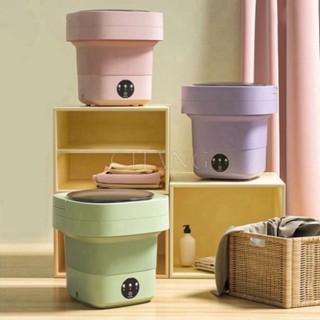 Máy Giặt Mini Gấp Gọn SUMI - Máy Giặt Tất, Đồ Lót, Đồ Cho Bé Khử Khuẩn Bằng Ánh Sáng Xanh Công Suất 36W