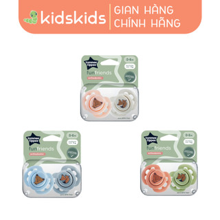 Ty Ngậm Vui Nhộn Cho Bé Tommee Tippee Fun-Friends 0-6 Tháng