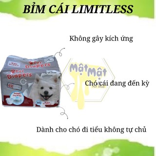 Bỉm chó đực , cái Limitless ( lẻ 1 miếng )