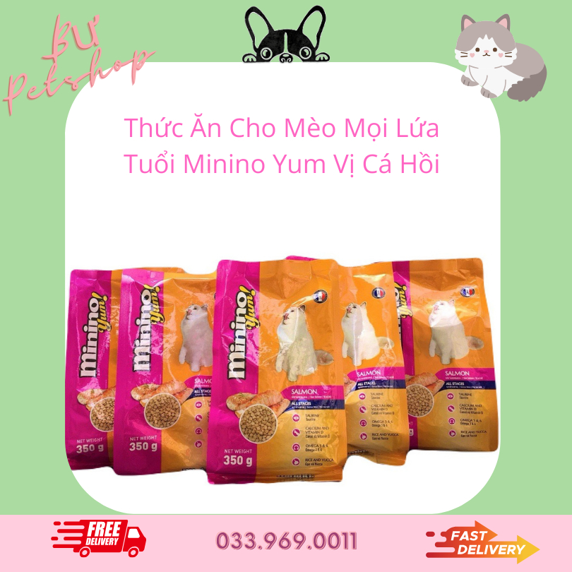 THỨC ĂN CHO MÈO MININO/MININO YUM - 1KG5