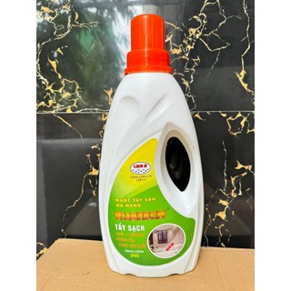 [Lon 2kg] Nước Tẩy Trắng Gạch-Men hoa-Phòng tắm-Toliet Siêu Mạnh VJtech