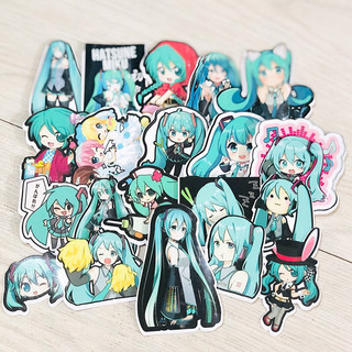 [Hatsune Miku] Set Sticker 20 tờ anime
