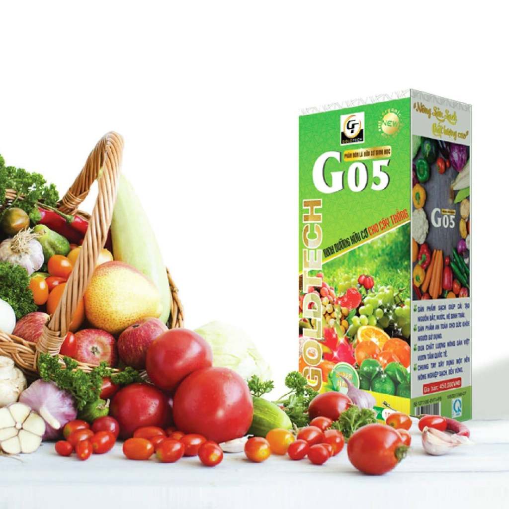Phân bón hữu cơ G05 - lúa hoa màu