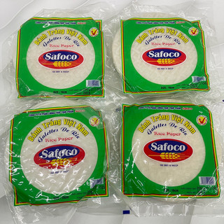 Bánh tráng SAFOCO - bánh tráng cuốn nem, cuốn gỏi ăn liền, bánh tráng trộn - Bánh tráng size 16cm 200g