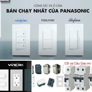 Mặt công tắc ổ cắm chữ nhật Panasonic Wide trắng tuyết, mặt dùng cho 1,2,3 thiết bị - mặt nạ âm tường
