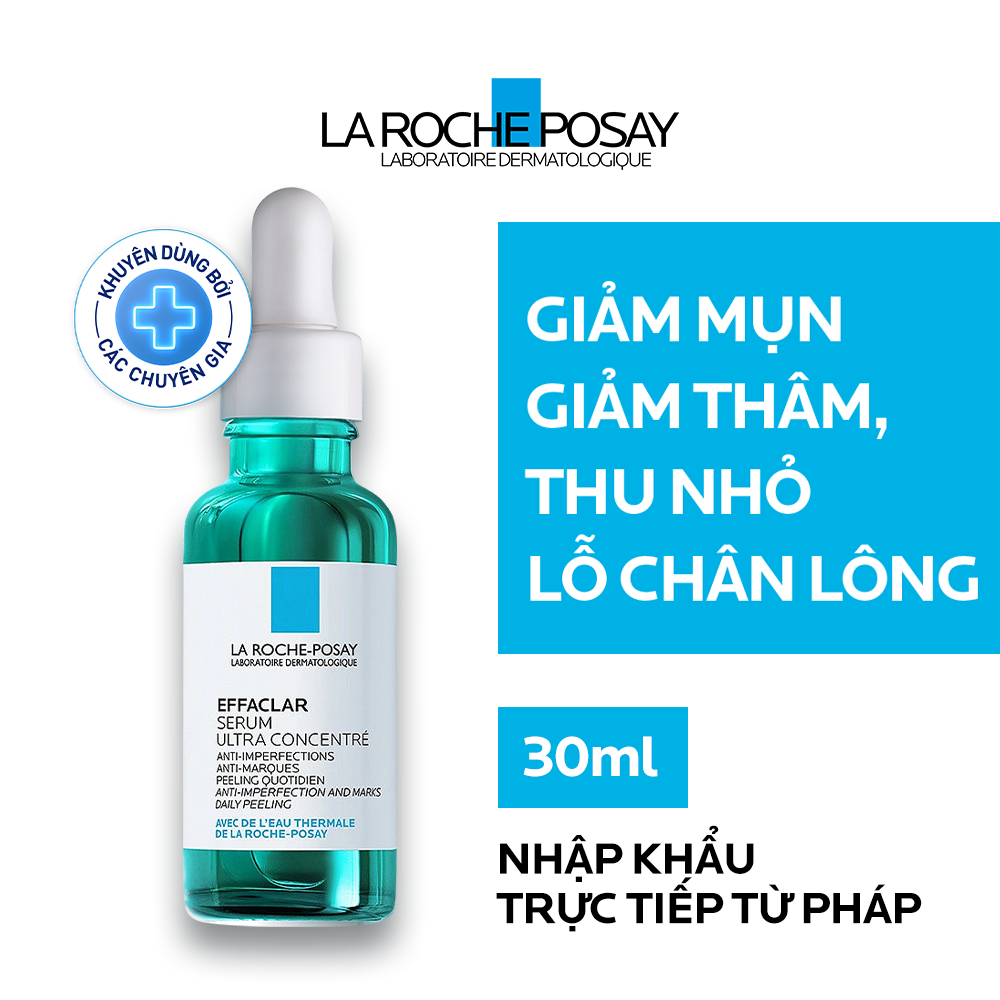 Dưỡng chất giảm mụn 3 tác động La Roche-Posay Effaclar Serum 30ml