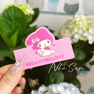 50 THẺ GIẤY MELODY TREO PHỤ KIỆN TÓC