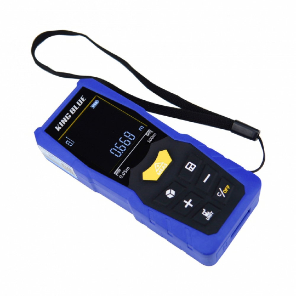 Thước Đo Khoảng Cách Laser Kingblue KNZ-100X Tia Đỏ 100m, Độ Chính Xác ±2mm
