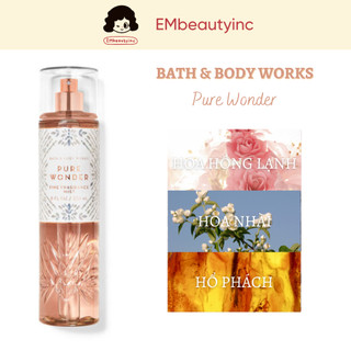 Xịt thơm toàn thân bath & body works - pure wonder