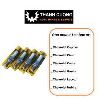 Bugi đánh lửa xe chevrolet cruze, captiva, gentra, nubira,...hàng ngk loại xịn