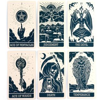 (size thường) Bộ bài Magic Witch Tarot D4